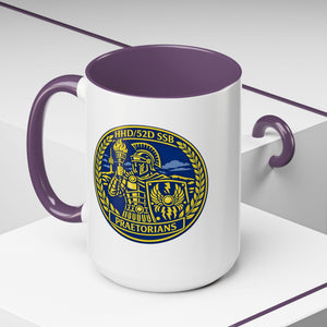 Praetorians Accent Coffee Mug (11, 15oz)