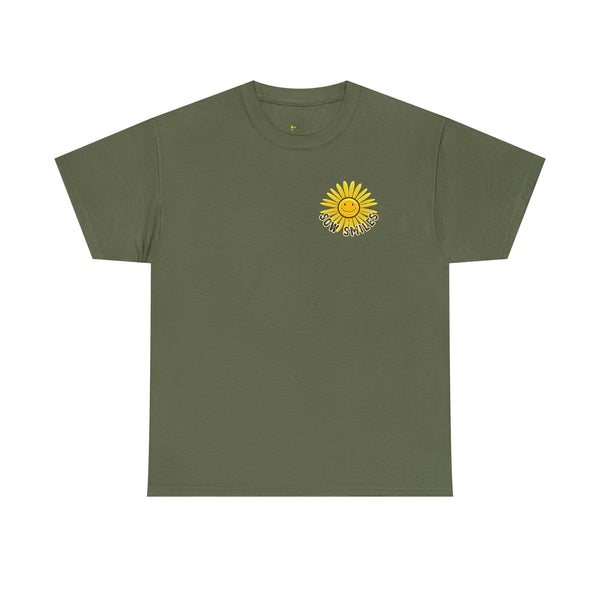 Camping Smiles! - Unisex Heavy Cotton Tee