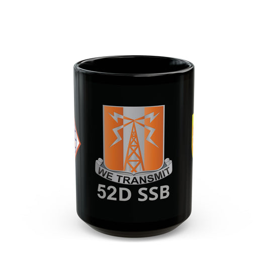 52d SSB -  Black Mug (11oz, 15oz)