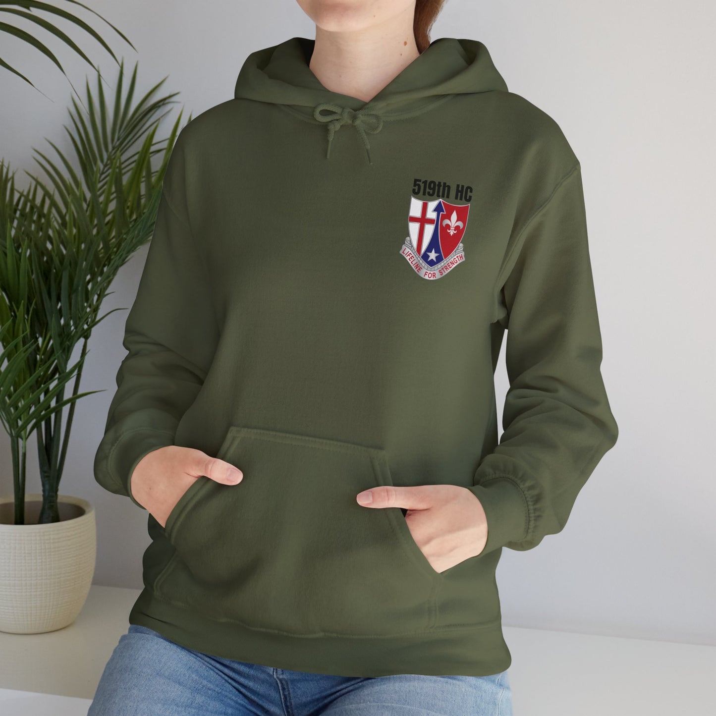 519TH HC - Unisex Heavy Blend™ Hooded Sweatshirt - Printed in USA