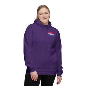 America x 3 - Unisex Hooded Sweatshirt, Made in USA