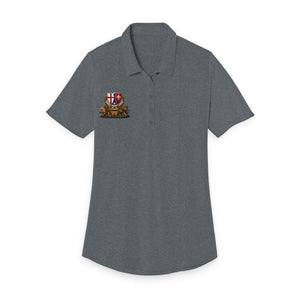 512th Skilled and Resolute - Ladies Fine Pique Blend Polo