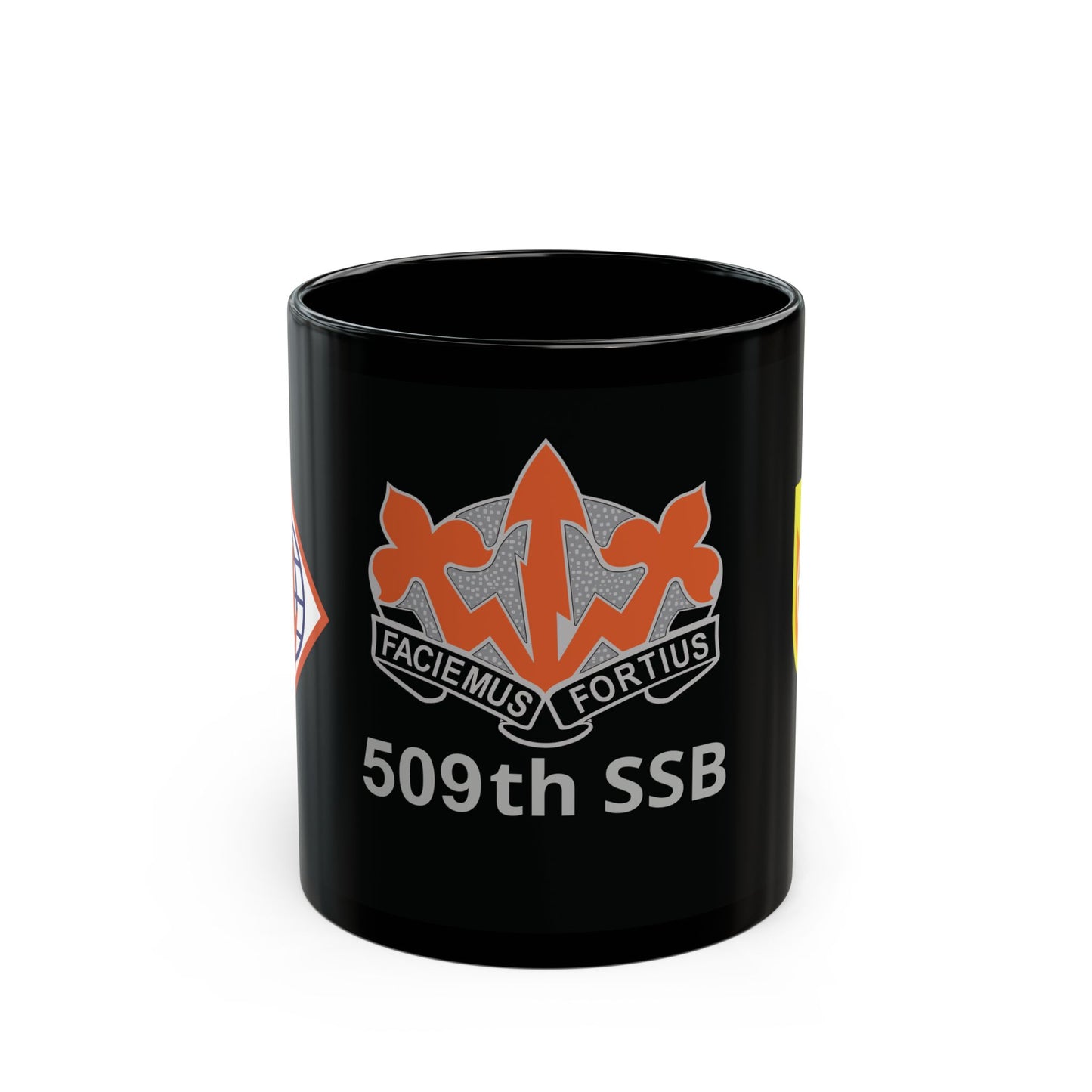 509th SSB -  Black Mug (11oz, 15oz)