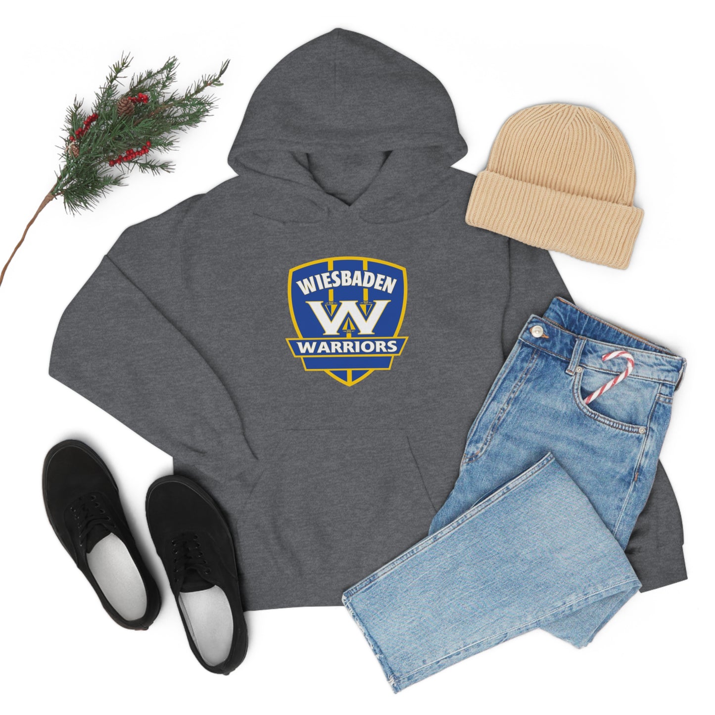 Wiesbaden Warriors - Unisex Heavy Blend™ Hooded Sweatshirt