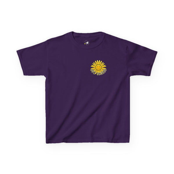 Camping Smiles! - Kids Heavy Cotton Tee