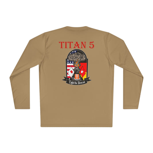 Titan 5 Call Sign - USANEC-S - Unisex Lightweight Long Sleeve Tee