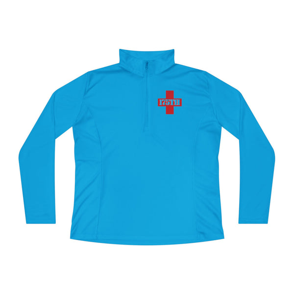 175th - Ladies Quarter-Zip Pullover
