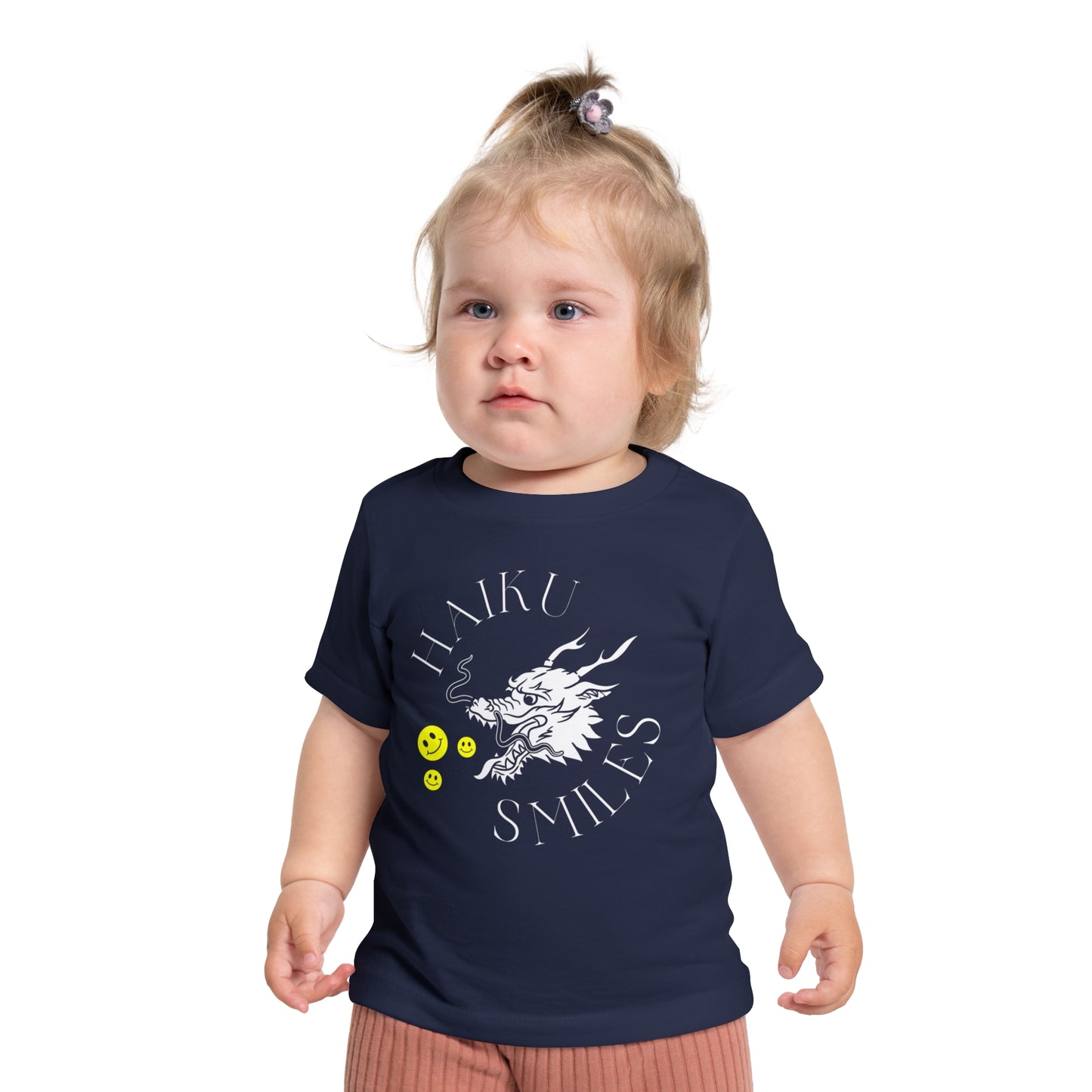 Haiku Smiles Baby Short Sleeve T-Shirt