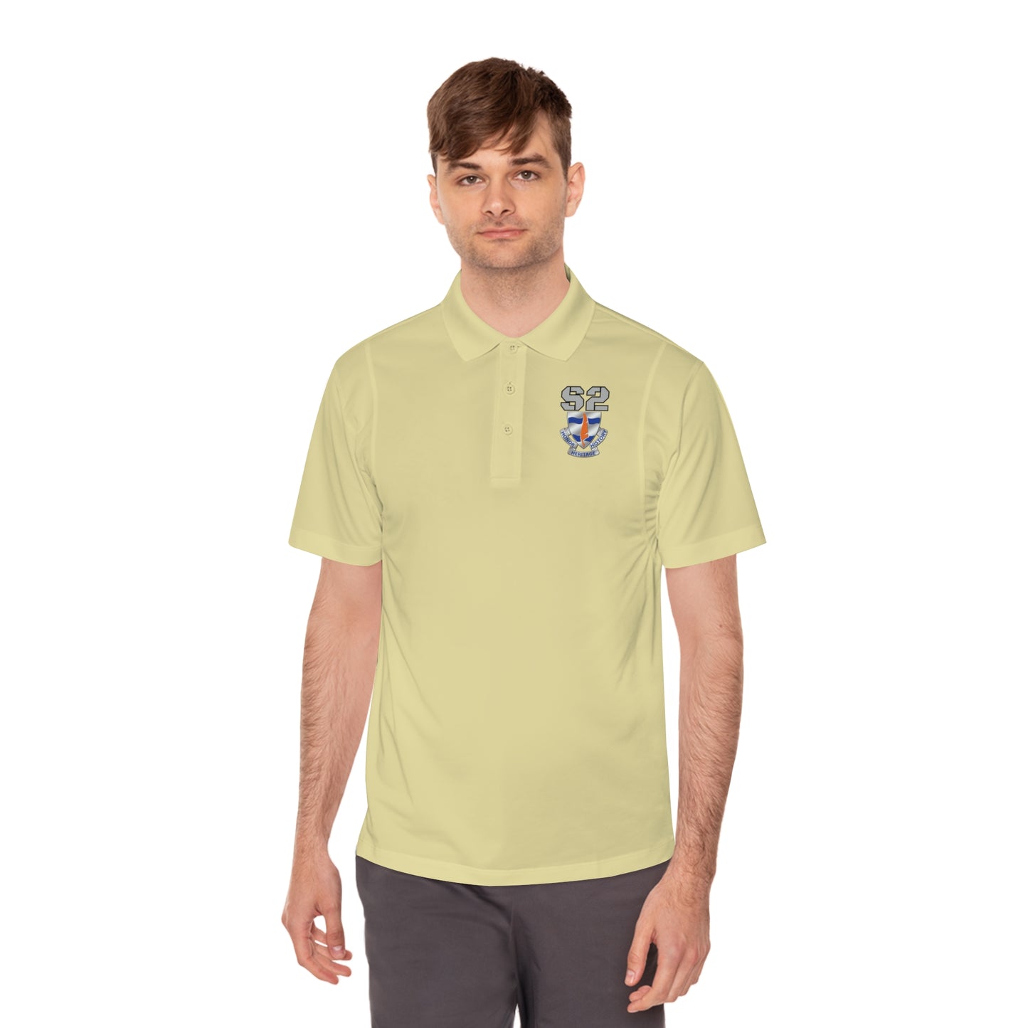 S2- Draft 2 - 102D SSB Polo Shirt - Back is Blank