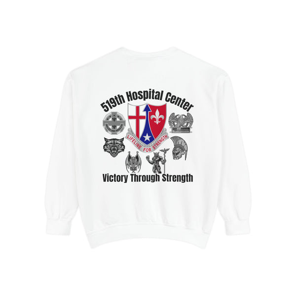 Hospital Center Unisex Garment-Dyed Sweatshirt