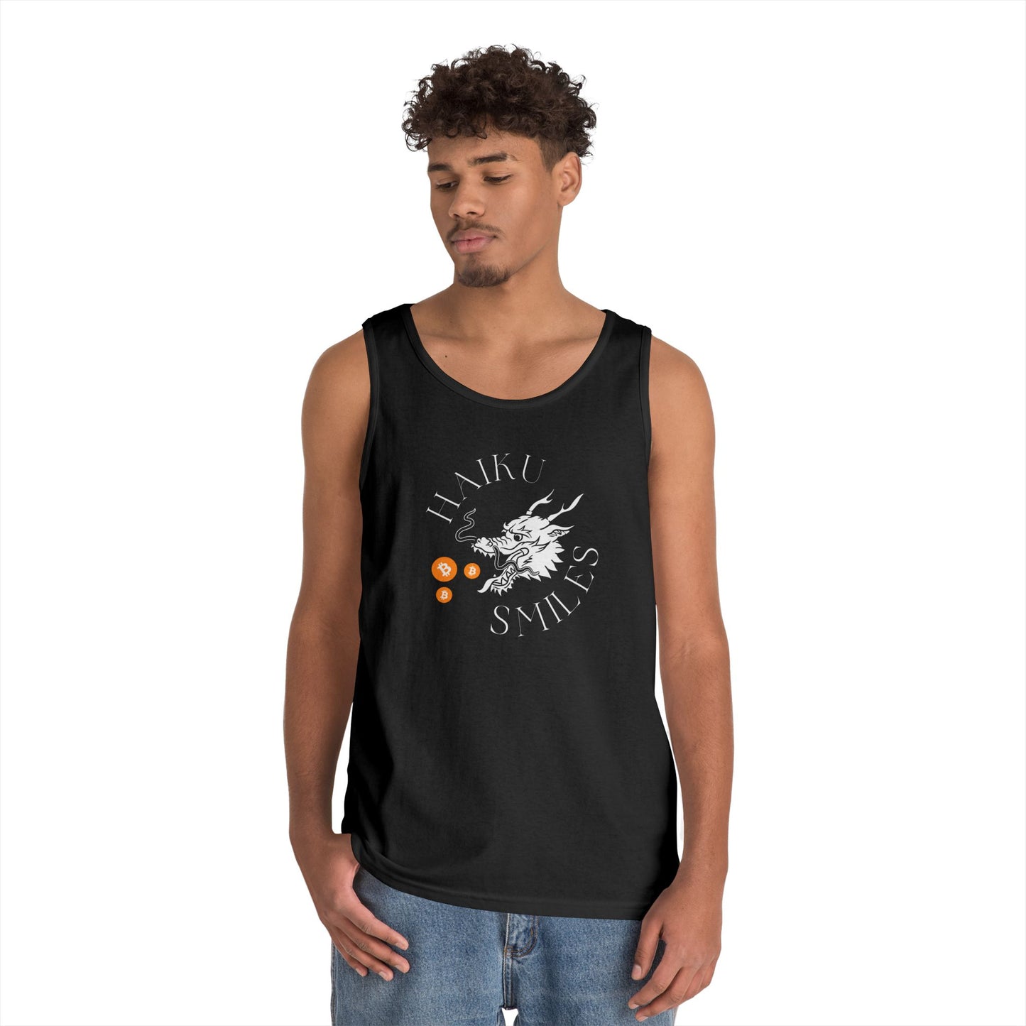 The Strong Breathe Bitcoin -  Unisex Heavy Cotton Tank Top