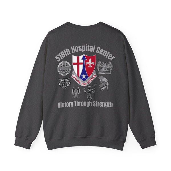 519th Hospital Center - Unisex Heavy Blend™ Crewneck Sweatshirt