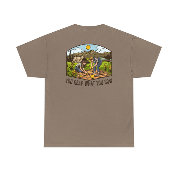 Camping Smiles! - Unisex Heavy Cotton Tee