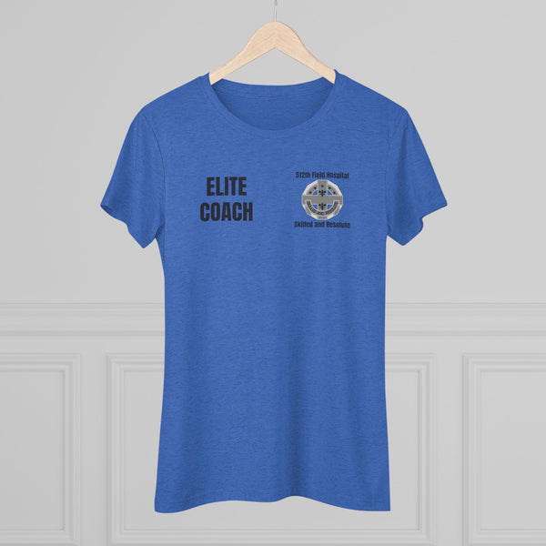 512th Elite Coach Women's Triblend Tee