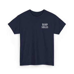 Reap Smiles - Embroidery - Unisex Heavy Cotton Tee
