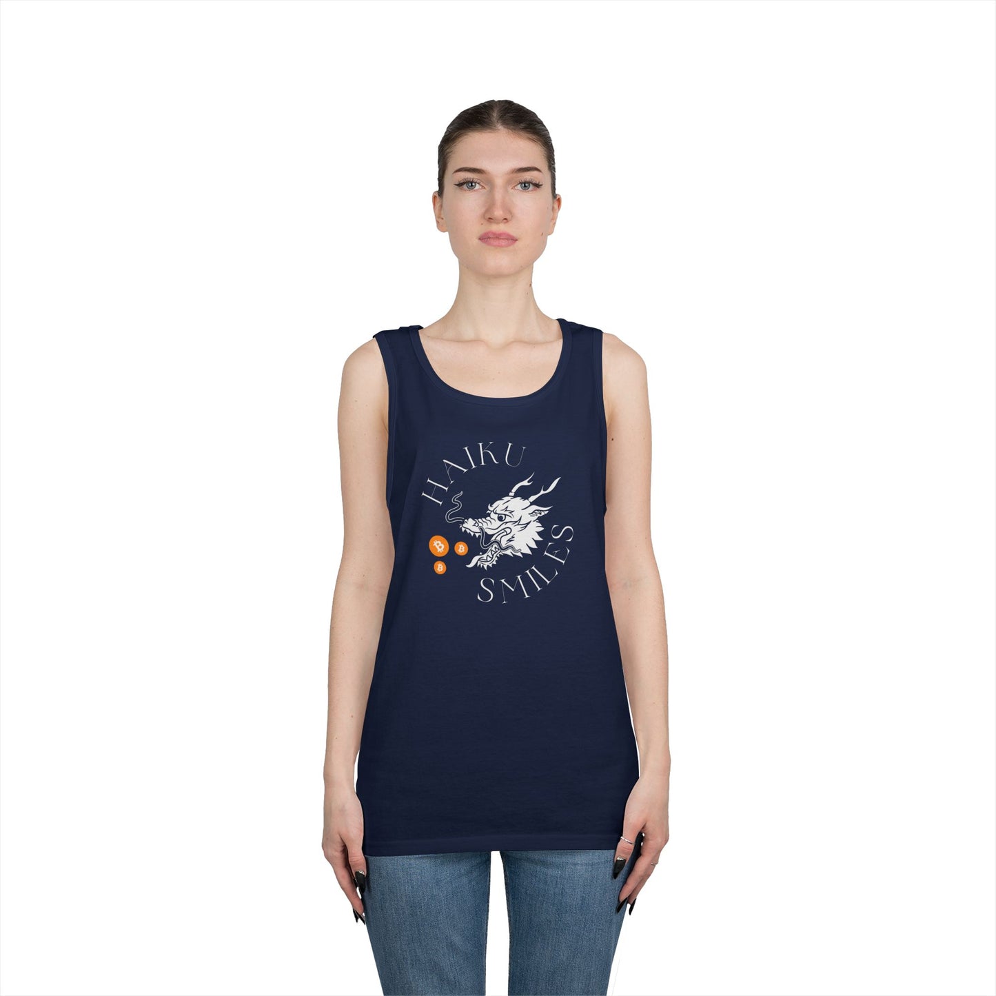 The Strong Breathe Bitcoin -  Unisex Heavy Cotton Tank Top