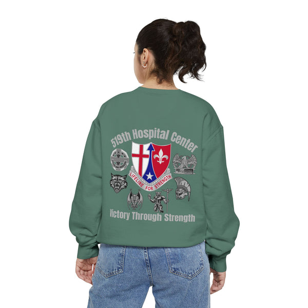 Hospital Center Unisex Garment-Dyed Sweatshirt