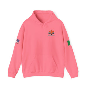 509th SSB - Flags on Sleeves - Unisex Heavy Blend™ Hooded Sweatshirt