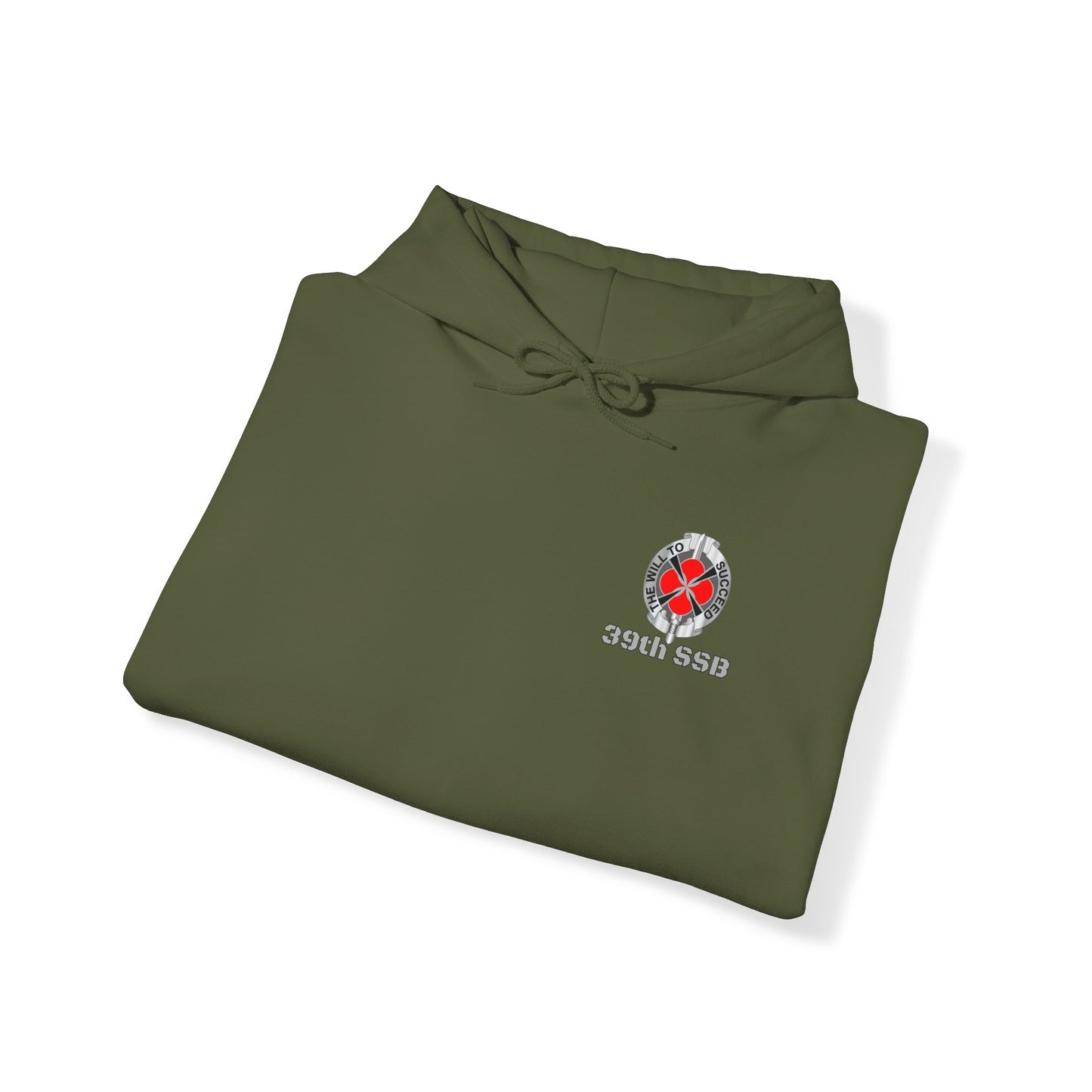 39th SSB - Flags on Sleeves - Unisex Heavy Blend™ Hooded Sweatshirt