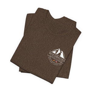 WHM - Flags on Sleeves - Unisex Jersey Short Sleeve Tee