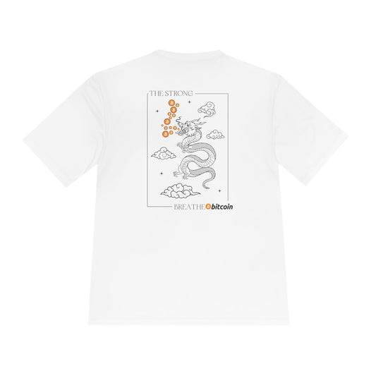 The Strong Breathe Bitcoin - Moisture Wicking Tee