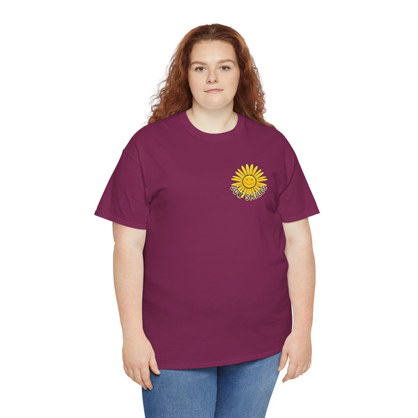 Camping Smiles! - Unisex Heavy Cotton Tee