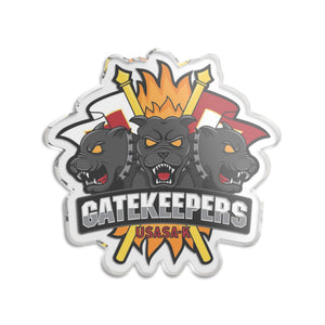 Gatekeepers - Custom Cut Statue