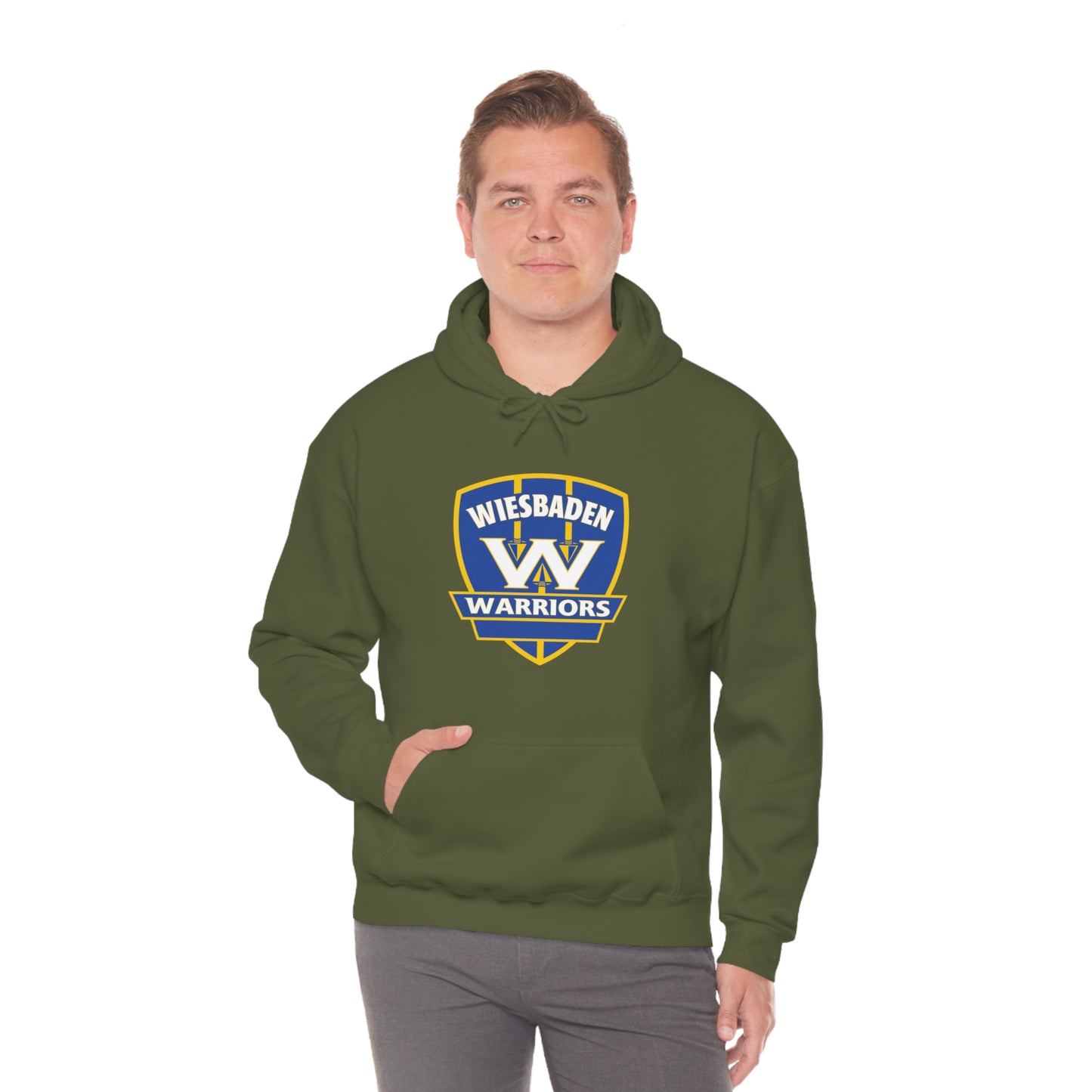 Wiesbaden Warriors - Unisex Heavy Blend™ Hooded Sweatshirt