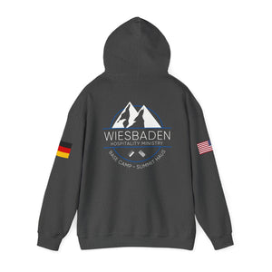 WHM - Flags on Sleeves - Unisex Heavy Blend™ Hooded Sweatshirt