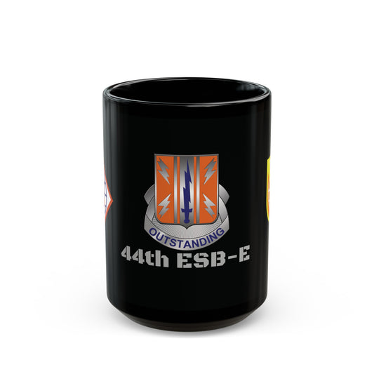 44th ESB-E -  Black Mug (11oz, 15oz)