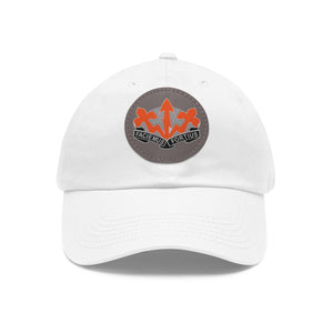 509th SSB  Hat with Leather Patch (Round)