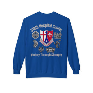 519th Hospital Center - Unisex Midweight Softstyle Fleece Crewneck Sweatshirt