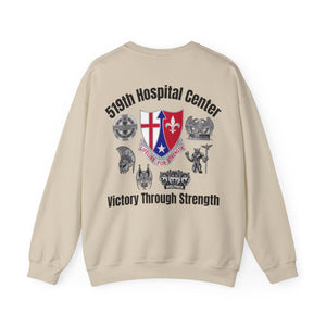 519th Hospital Center - Unisex Heavy Blend™ Crewneck Sweatshirt