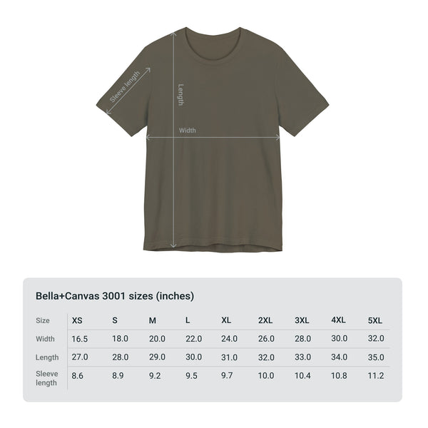 WHM - Flag on Sleeves - Unisex Jersey Short Sleeve Tee