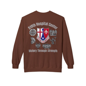 519th Hospital Center - Unisex Midweight Softstyle Fleece Crewneck Sweatshirt