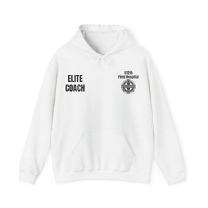 Elite Coach - 512th Field Hospital - Unisex Heavy Blend™ Hooded Sweatshirt