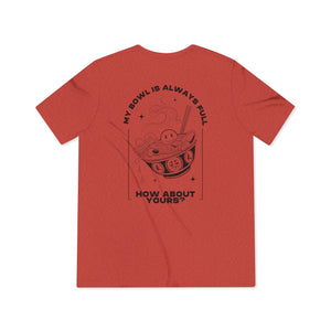 Bowl Full Of Smiles! - Triblend Tee