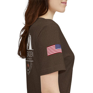 WHM - Flags on Sleeves - Unisex Jersey Short Sleeve Tee