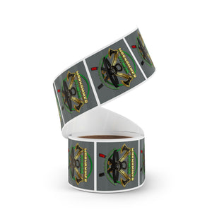 Warhammer Fitness Sticker Labels