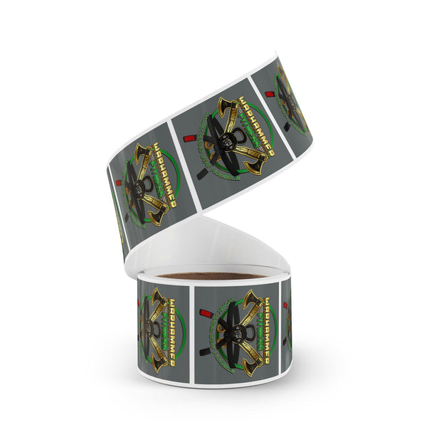 Warhammer Fitness Sticker Labels