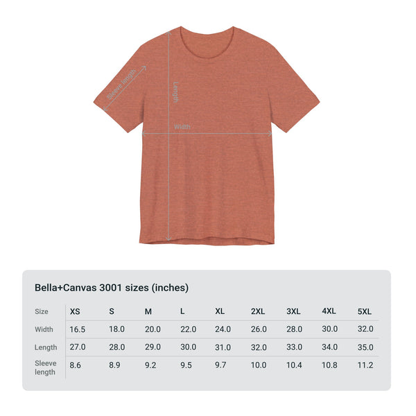 WHM - Flag on Sleeves - Unisex Jersey Short Sleeve Tee