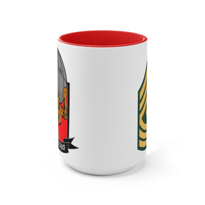 USANEC 1SG Accent Mugs