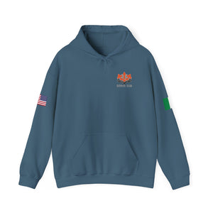 509th SSB - Flags on Sleeves - Unisex Heavy Blend™ Hooded Sweatshirt