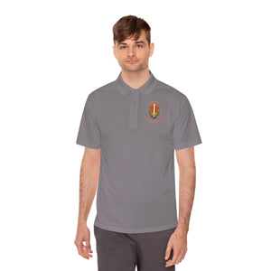 COP Sword - Orange text - Men's Sport Polo Shirt