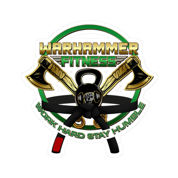 Warhammer Fitness Kiss-Cut Stickers
