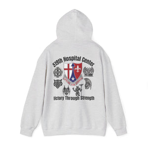 Elite Coach - 512th Field Hospital - Unisex Heavy Blend™ Hooded Sweatshirt