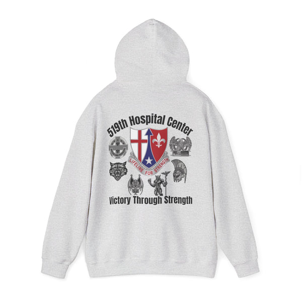 Elite Coach - 512th Field Hospital - Unisex Heavy Blend™ Hooded Sweatshirt