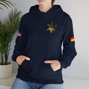 Desperados - Flags on Sleeves - Unisex Heavy Blend™ Hooded Sweatshirt