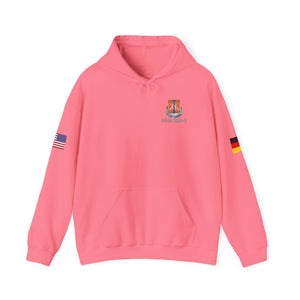 44th ESB-E - Flags on Sleeves - Unisex Heavy Blend™ Hooded Sweatshirt
