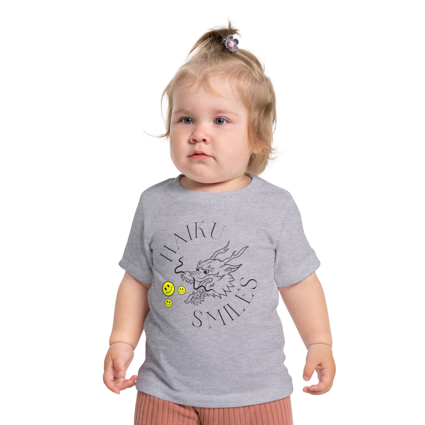 Haiku Smiles Baby Short Sleeve T-Shirt